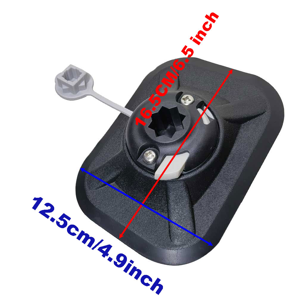 PVC Inflatable Boat Fishing Ro - Fishing Kayak Rod Holder recension och pris